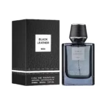 Black Leather Fragrance World Parfum Homme 100ml - Image 2